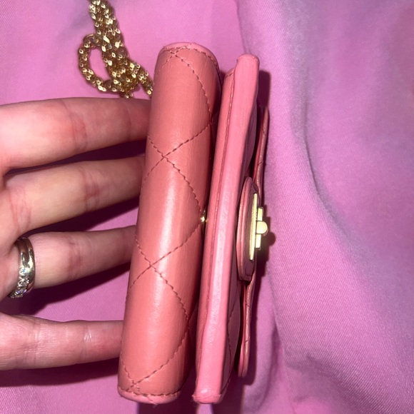 💯 Authentic Chanel 2019 blush pink wallet - Picture 4 of 15